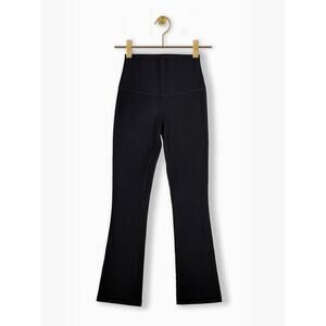 Lululemon Align Ribbed Mini Flare Pants High Rise 4 Black